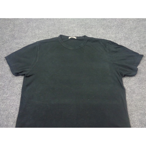 Buck Mason Shirt Mens M Slub Cotton Curved Hem Crewneck Tee Made USA - Picture 5 of 9